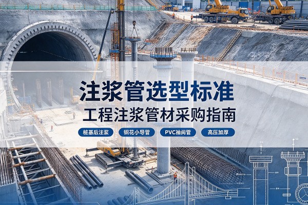 中牟注浆管选型标准